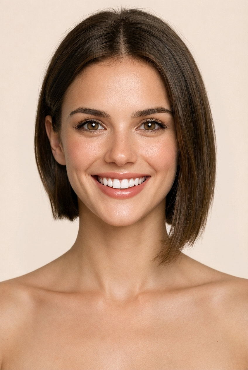 Asymmetrical Undercut Bob